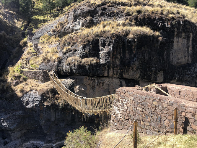Le dernier pont Inca