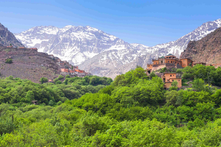 TREK : Refuge du Toubkal - Sommet du Toubkal (4 167 m) - Imlil - Marrakech