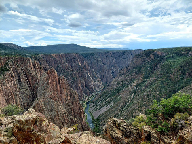 Le Parc National de Black Canyon of the Gunnison