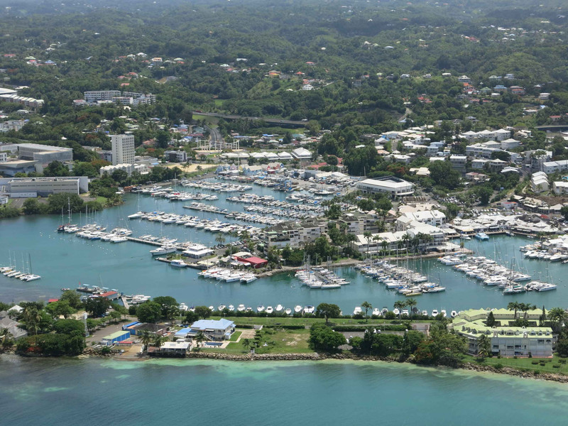 Arrivée en Guadeloupe (Le Gosier)