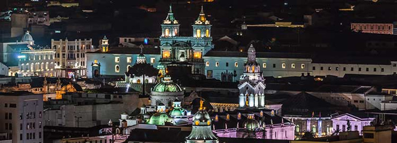 Arrivée dans la ville coloniale de Quito
