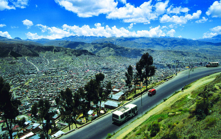 La Paz - Aéroport pour le vol retour