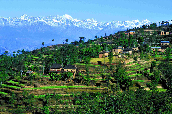 Chisopani (2 215 m) - Katmandou (1 300 m)
