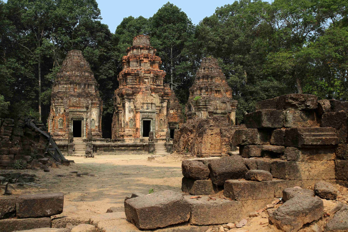 Temples et campagne à VTT