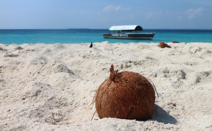 Vacances sur la plage de Zanzibar