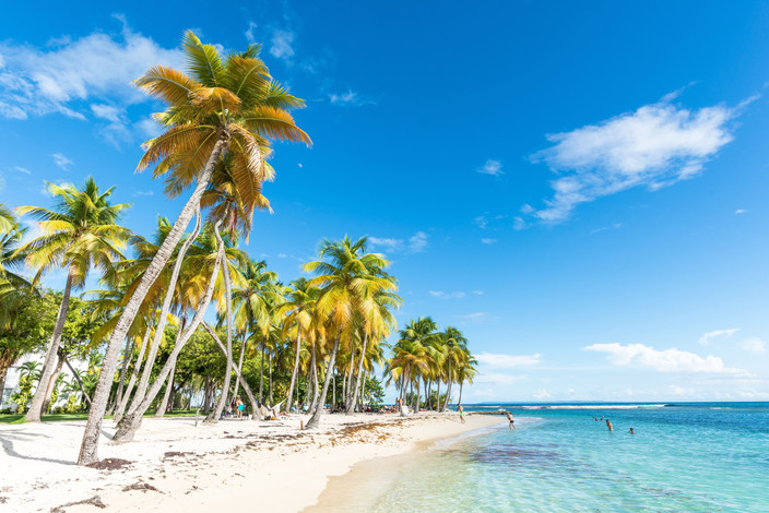 Arrivée dans les îles de Guadeloupe !