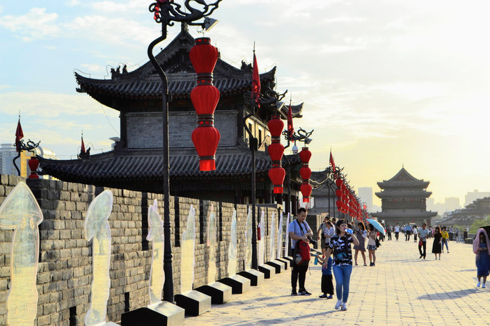 Journée libre à Xi'an  (Les remparts)