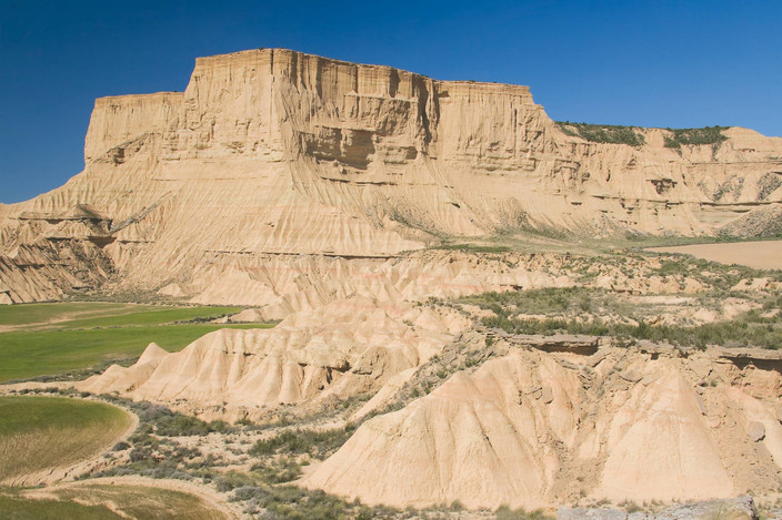 Mardi 29: Bardenas Reales - Tripa Azul (630 m)