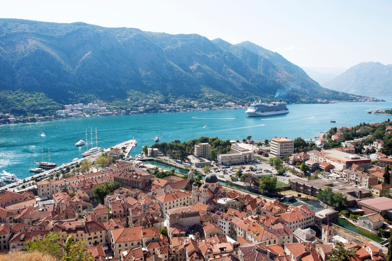 Du nord vers les bouches de Kotor