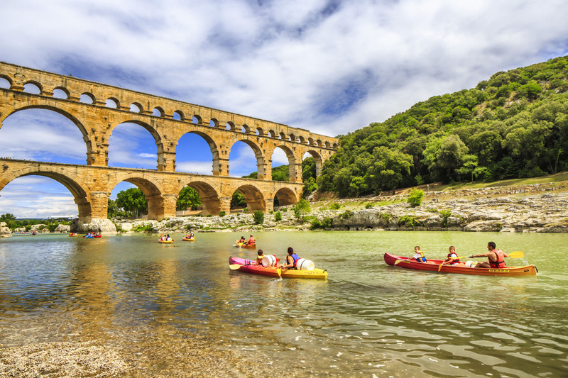 Uzès et le Pont du Gard