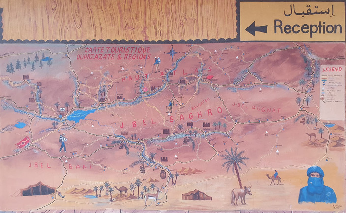 Arrivée à Ouarzazate.