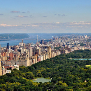 Les Villes de l'Est Américain en Train