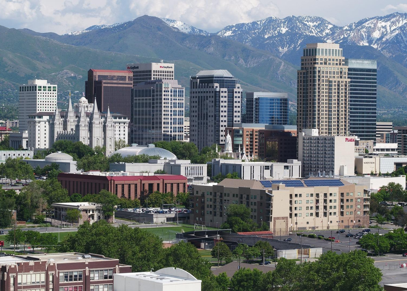 Arrivée à Salt Lake City