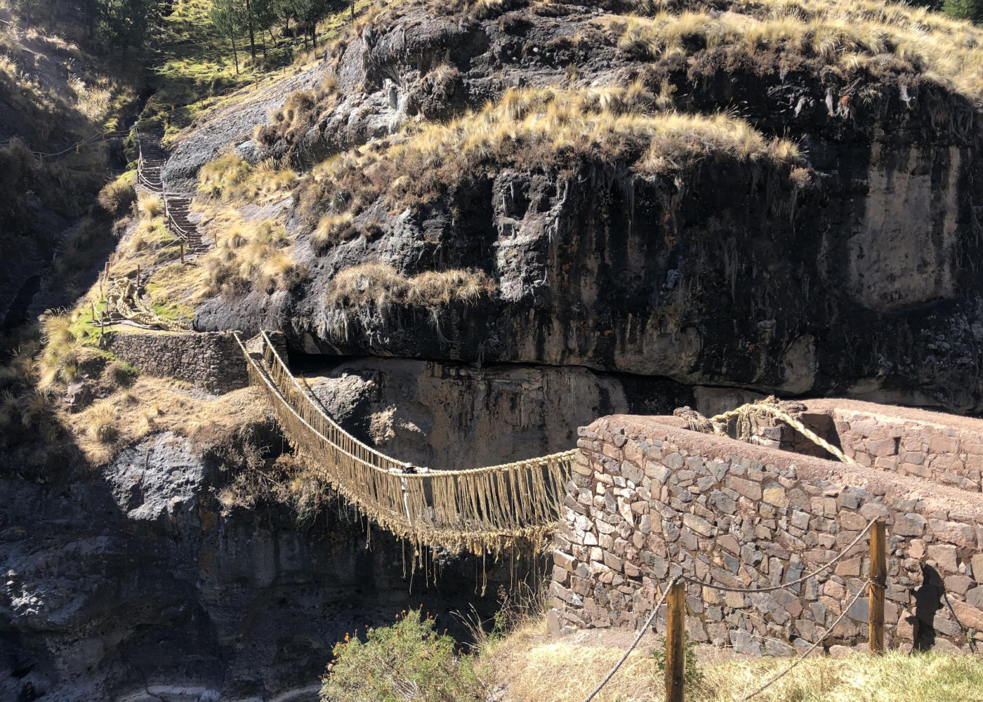 Le dernier pont Inca