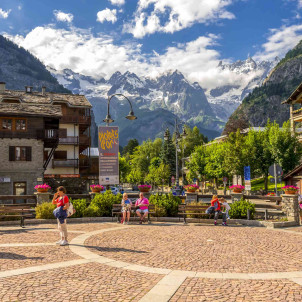 Aussergewohnliche Tour um den Mont Blanc