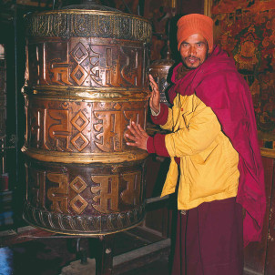 Nepal in het huis buiten de gebaande paden